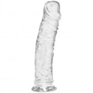Crystal Clear Jelly Dildo with Suction Cup
