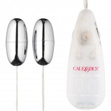 Pocket Exotics Double Bullet Remote Control Vibrator product packaging image 1