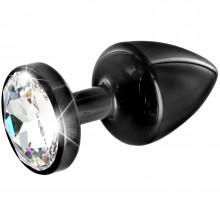 Diogol Anni Black T2 Cristal Butt Plug 30 mm product image 1