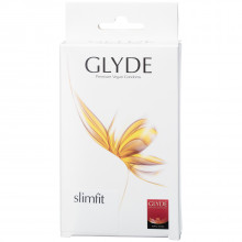 Glyde Slimfit Vegan Condoms 10 pack  1