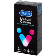 Durex Mutual Climax Numbing Condoms 10 pcs