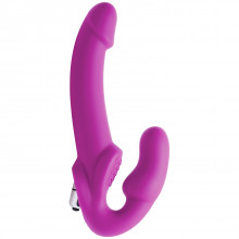Strap U Evoke Strap-on Dildo with Vibrator product packaging image 1