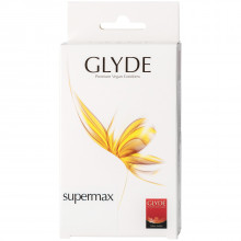 Glyde Supermax Vegan Condoms 10 Pack  1