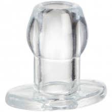 Perfect Fit Tunnel Butt Plug Medium Clear product packaging image 1