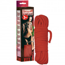 Shibari Bondage Rope Red 3 m  1