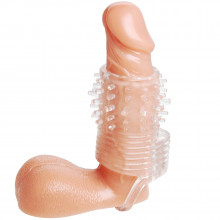 Size Matters Clear Sensations Vibrating Penis Sleeve  1