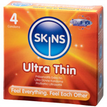 Skins Ultra Thin Condoms 4 Pack  1