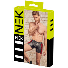 NEK Red Boxer Shorts with Zipper