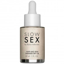 Slow Sex by Bijoux Hair and Skin Oil with Shimmer 30 ml  1