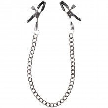 Obaie Alligator Nipple Clamps with Chain  1