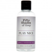 Fifty Shades Of Grey Play Nice Vanilla Massage Oil 90 ml product image 1