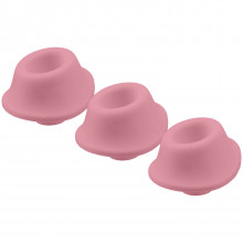 Womanizer Pink Replacement Heads 3 Pack Medium 1