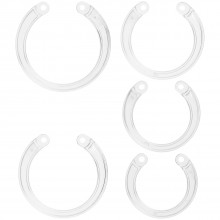 Mancage Clear Spare Ring Set 5 pcs