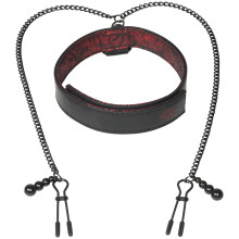 Fifty Shades of Grey Sweet Anticipation Collar with Nipple Clamps