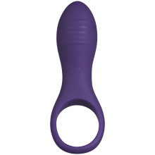 Sinful Passion Purple Rechargeable Vibrating Love Ring