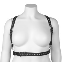obaie Faux Leather Chest Harness