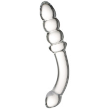 Sinful Ribbed Glass Dildo