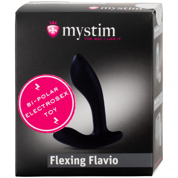 Mystim Flexing Flavio Silicone Electro Butt Plug  100
