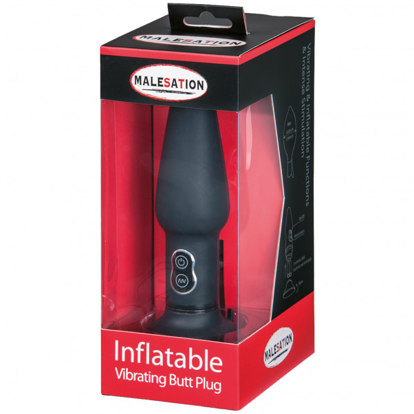 Malesation Inflatable Butt Plug with Vibrator  10
