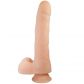 Nature Skin Dong II Realistic Dildo with Balls 28 cm  1